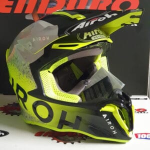 CAPACETE AIROH TWIST 2.0 BIT YLWFLU/GRY/BLK