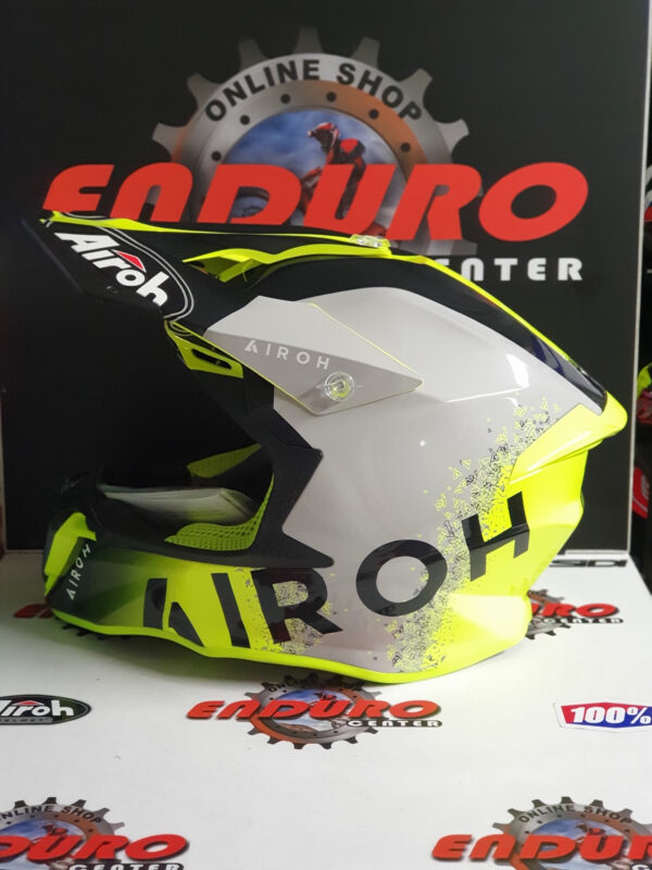CAPACETE AIROH TWIST 2.0 BIT YLWFLU/GRY/BLK - Image 3