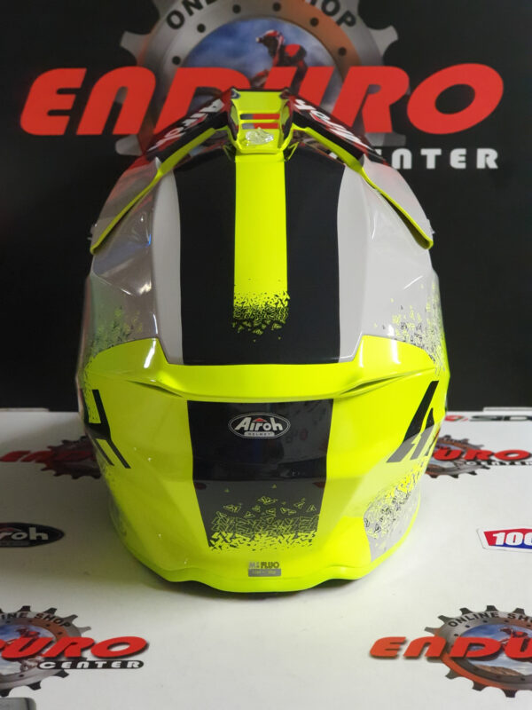 CAPACETE AIROH TWIST 2.0 BIT YLWFLU/GRY/BLK - Image 5