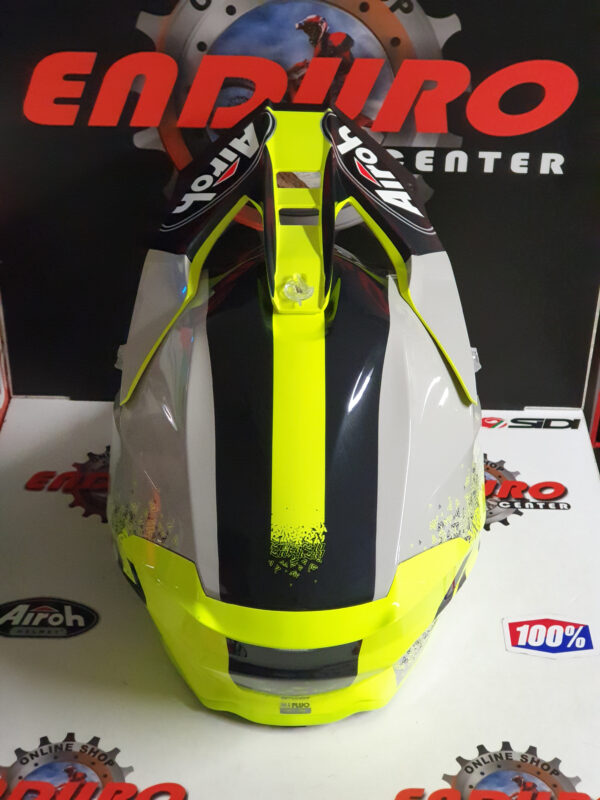 CAPACETE AIROH TWIST 2.0 BIT YLWFLU/GRY/BLK - Image 6