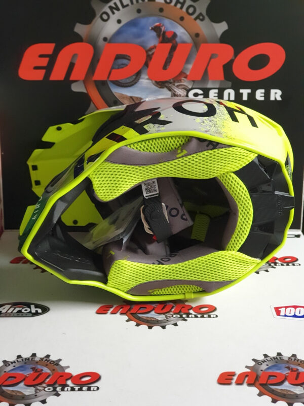 CAPACETE AIROH TWIST 2.0 BIT YLWFLU/GRY/BLK - Image 7