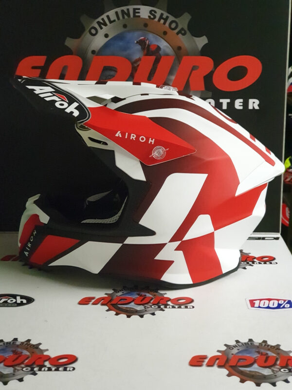 CAPACETE AIROH TWIST 2.0 LIFT RED/WHT - Image 3