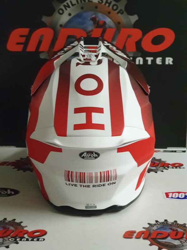 CAPACETE AIROH TWIST 2.0 LIFT RED/WHT - Image 5