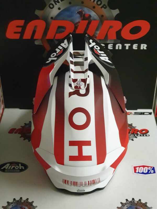 CAPACETE AIROH TWIST 2.0 LIFT RED/WHT - Image 6