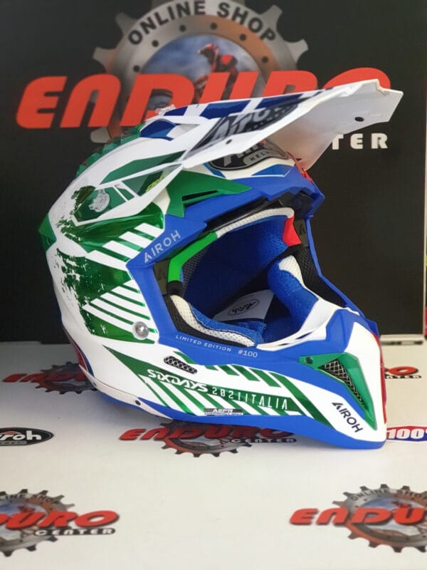 CAPACETE AIROH AVIATOR 3 SIX DAYS ITALIA 2021 - Image 2