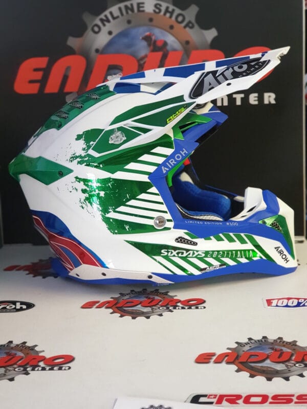 CAPACETE AIROH AVIATOR 3 SIX DAYS ITALIA 2021 - Image 3