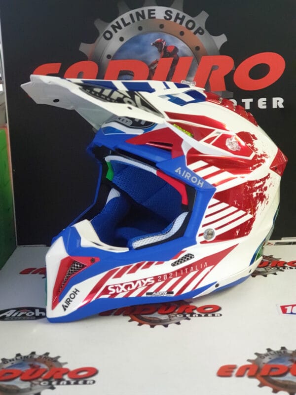 CAPACETE AIROH AVIATOR 3 SIX DAYS ITALIA 2021 - Image 11