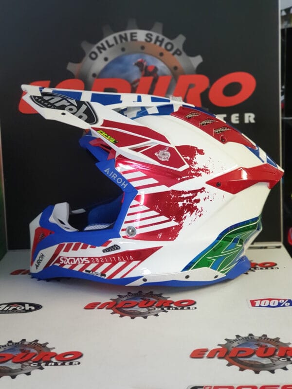 CAPACETE AIROH AVIATOR 3 SIX DAYS ITALIA 2021 - Image 7