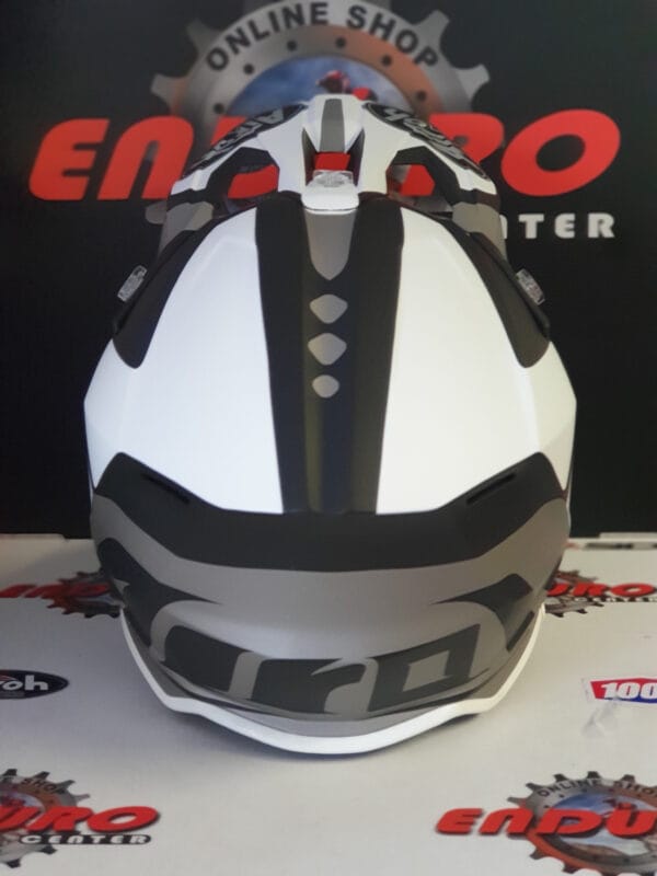CAPACETE AIROH WRAAP RAZE BLK/GRY/WHT - Image 4