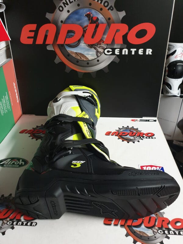 BOTAS ALPINESTARS TECH 3 BLK/YLWFLU/WHT - Image 8