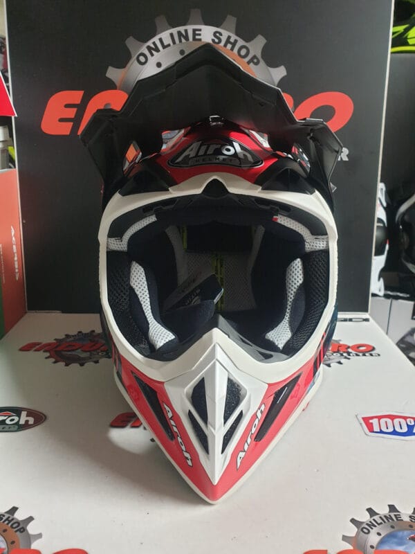 CAPACETE AIROH AVIATOR ACE KYBON BLU/RED/BLK - Image 5