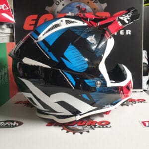 CAPACETE AIROH AVIATOR ACE KYBON BLU/RED/BLK
