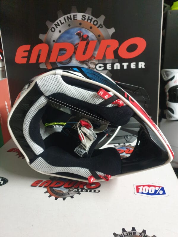 CAPACETE AIROH AVIATOR ACE KYBON BLU/RED/BLK - Image 8