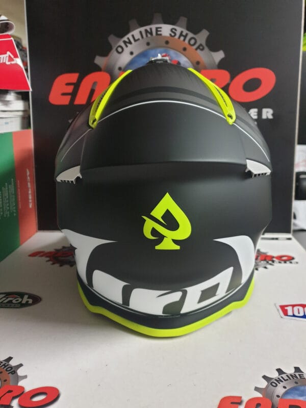 CAPACETE AIROH AVIATOR ACE KYBON BLK/YLWFLU - Image 6