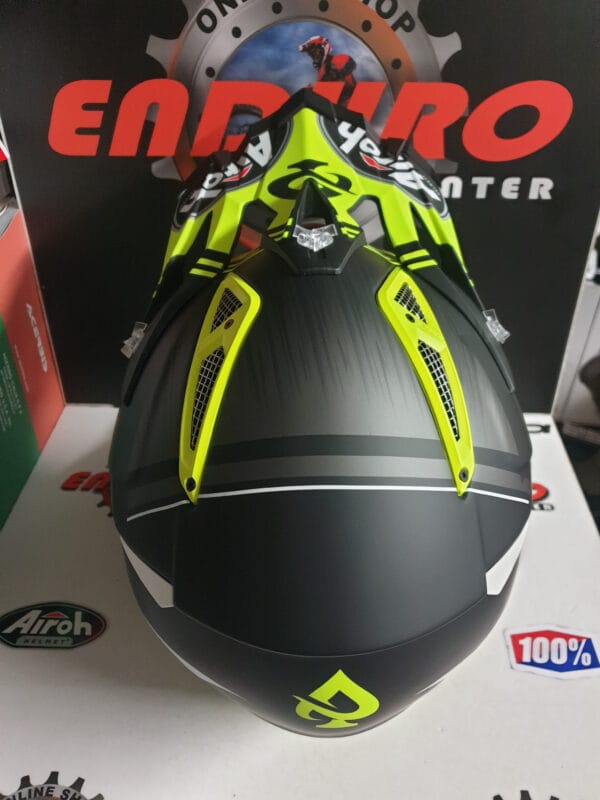 CAPACETE AIROH AVIATOR ACE KYBON BLK/YLWFLU - Image 7