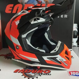 CAPACETE AIROH AVIATOR ACE TRICK ORGFLU/WHT/BLK