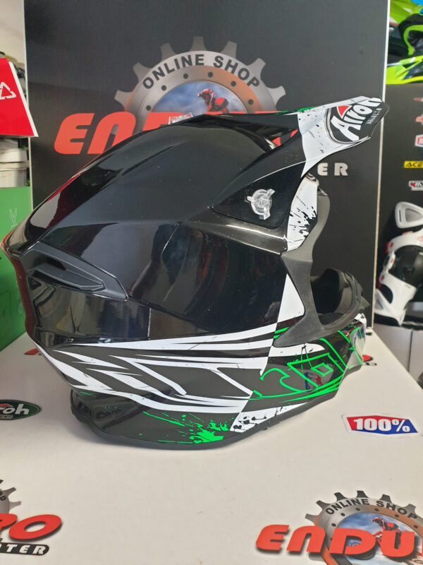CAPACETE AIROH TWIST SPOT BLK/GRN/WHT - Image 4