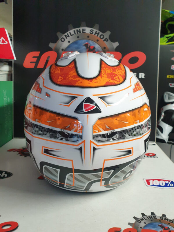 CAPACETE AIROH JUMPER MISTER X ORANGE GLOSS - Image 6