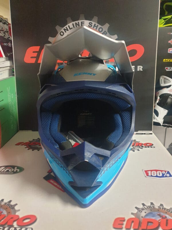 CAPACETE KENNY PERFORMANCE BLU/GRY - Image 5