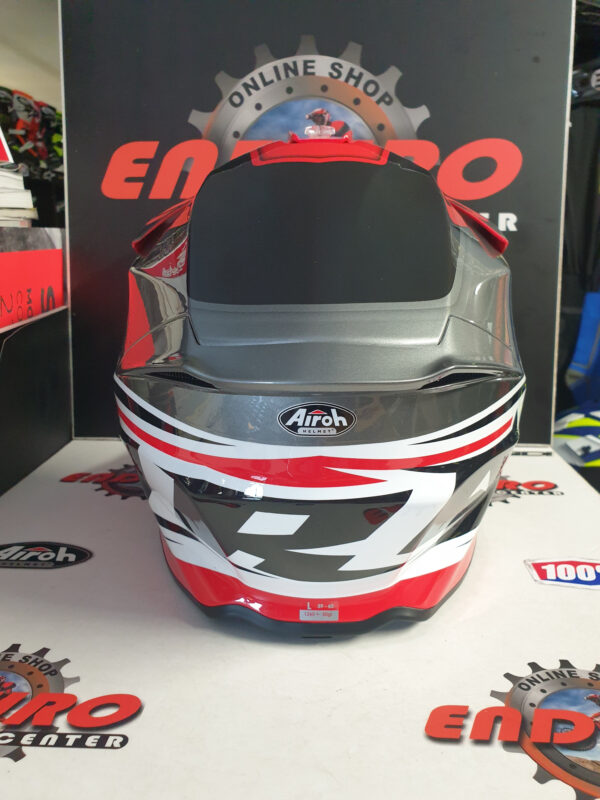 CAPACETE AIROH TWIST 2.0 SHAKEN RED/GRY/BLK - Image 8