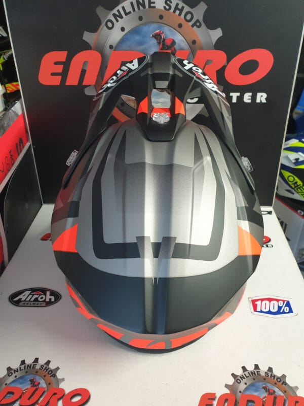 CAPACETE AIROH WRAAP SEQUEL ORGFLU/BLK/GRY - Image 8