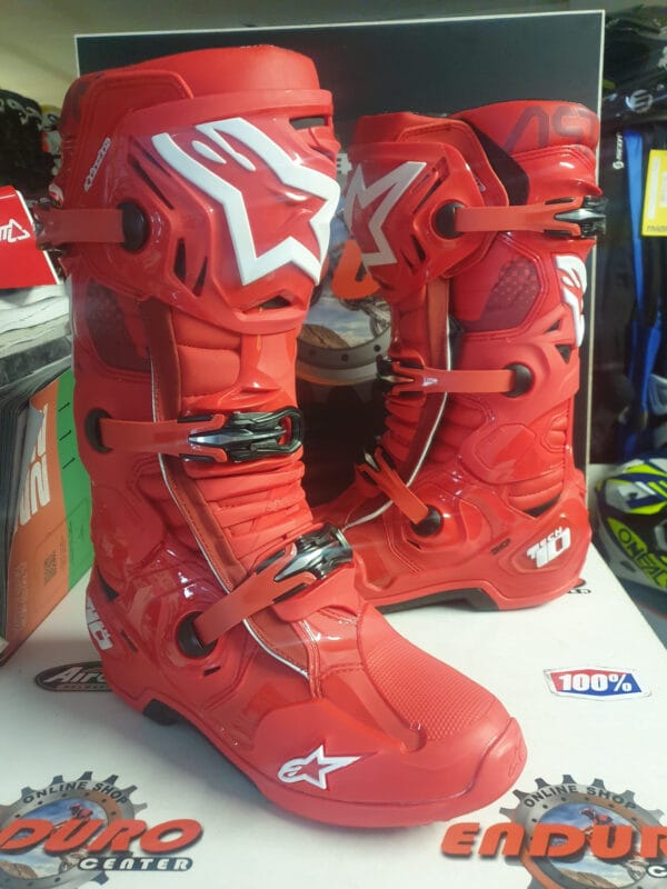 BOTAS ALPINESTARS TECH 10 RED - Image 2