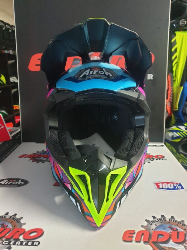CAPACETE AIROH WRAAAP DIAMOND MULTICOLOR - Image 6