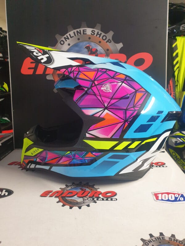 CAPACETE AIROH WRAAAP DIAMOND MULTICOLOR - Image 5