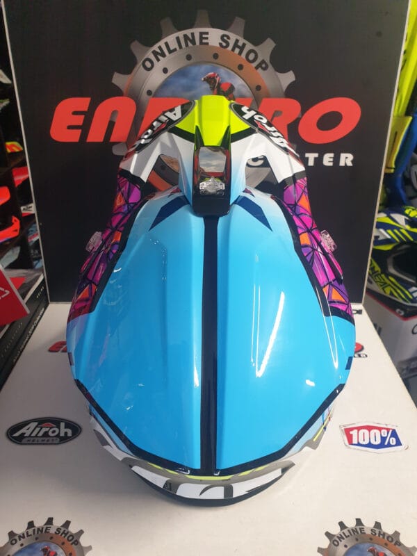 CAPACETE AIROH WRAAAP DIAMOND MULTICOLOR - Image 8
