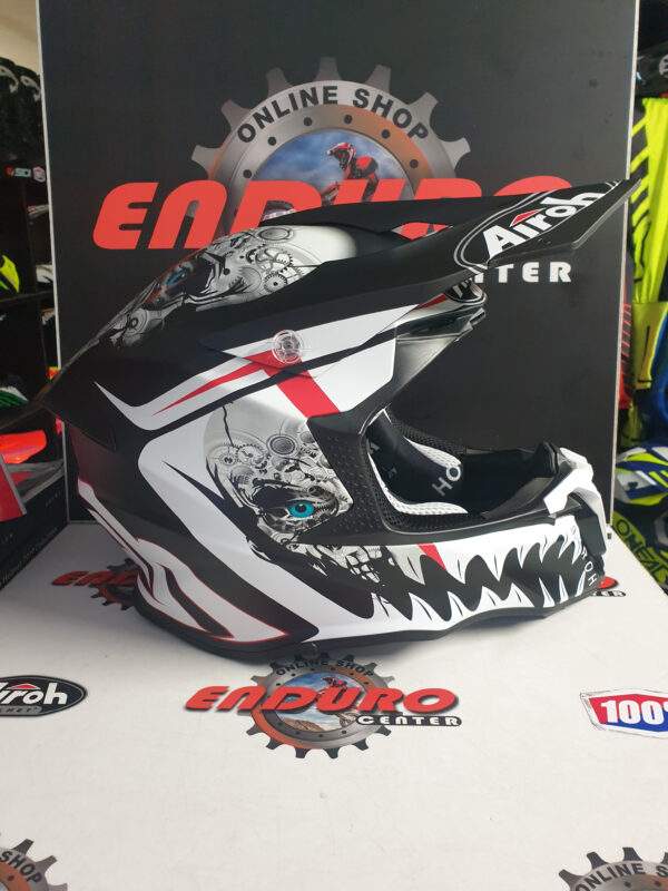 CAPACETE AIROH TWIST 2.0 MASK BLK/WHT - Image 3