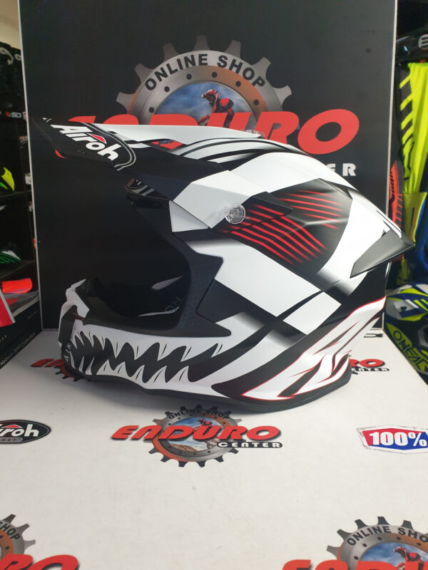 CAPACETE AIROH TWIST 2.0 MASK BLK/WHT - Image 5