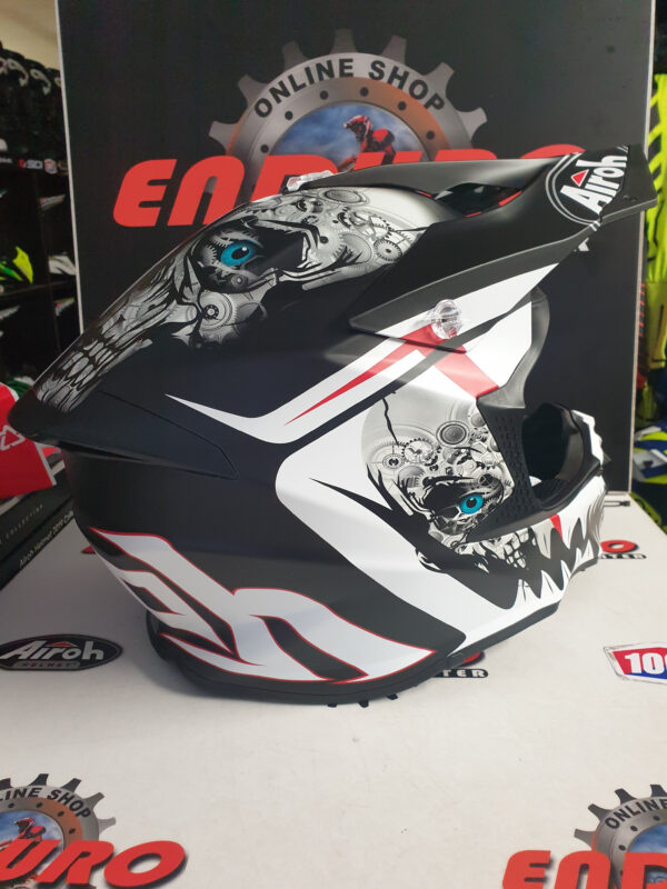 CAPACETE AIROH TWIST 2.0 MASK BLK/WHT - Image 4