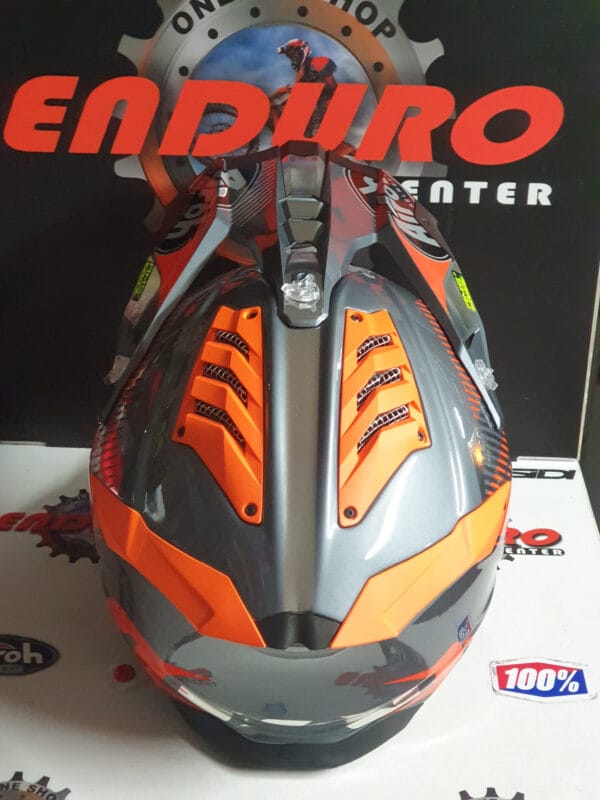 CAPACETE AIROH AVIATOR 3 WAVE ORG GLOSS - Image 8