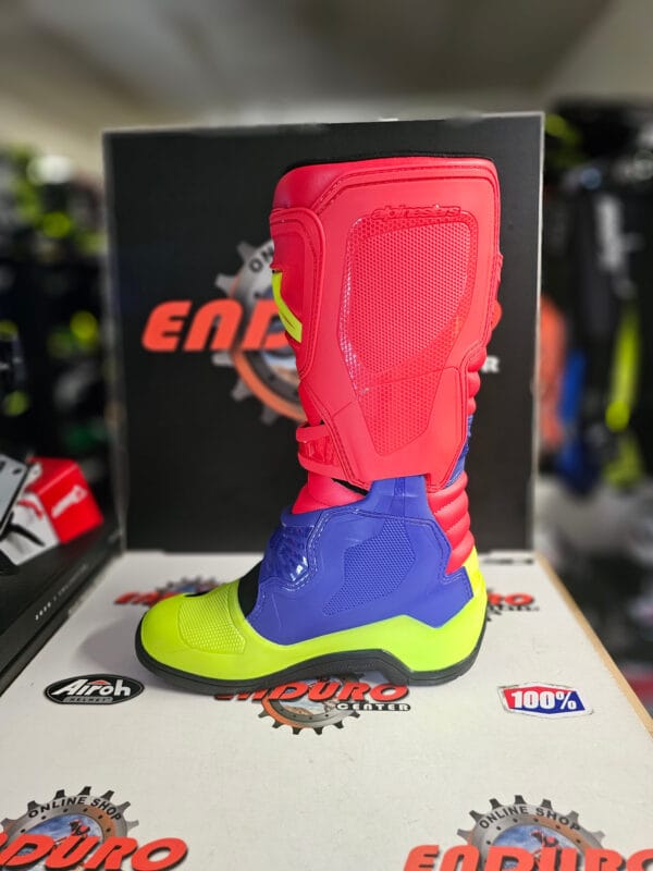 BOTAS ALPINESTARS TECH 3 YLWFLU/BLU/RDFLU - Image 5