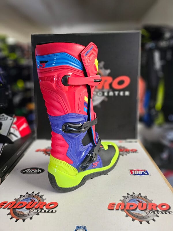 BOTAS ALPINESTARS TECH 3 YLWFLU/BLU/RDFLU - Image 4
