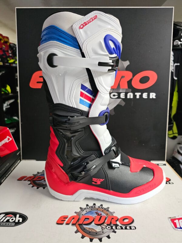 BOTAS ALPINESTARS TECH 3 RDFLU/BLK/WHT - Image 3