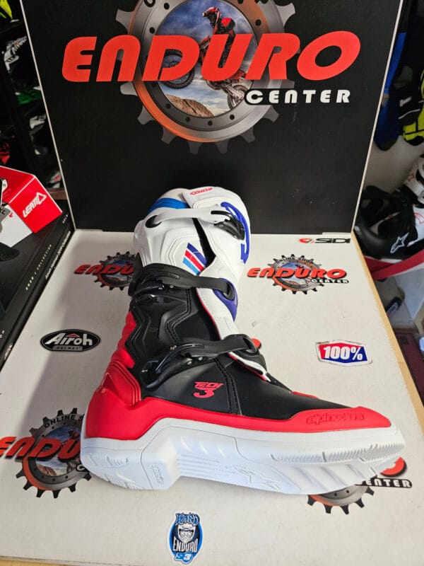 BOTAS ALPINESTARS TECH 3 RDFLU/BLK/WHT - Image 7