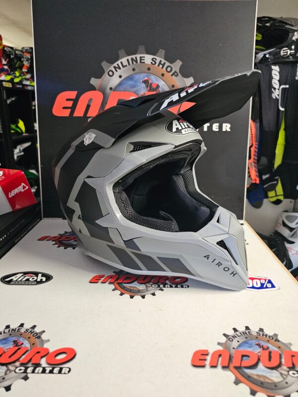 CAPACETE AIROH WRAAAP RELOADED GRY/BLK - Image 2
