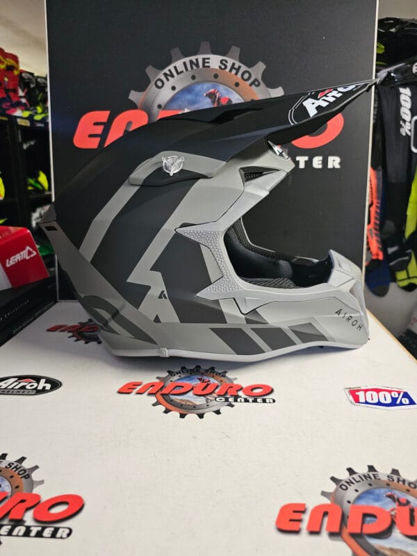 CAPACETE AIROH WRAAAP RELOADED GRY/BLK - Image 3
