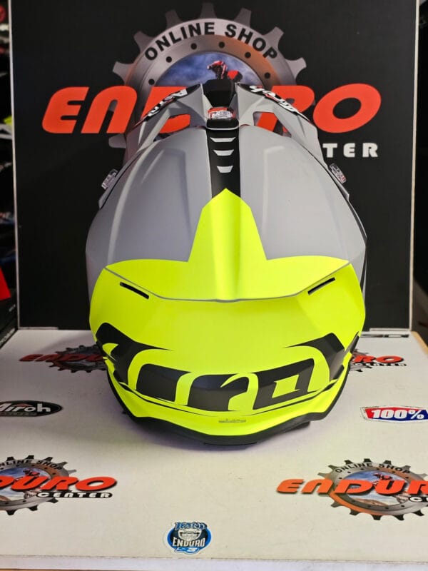 CAPACETE AIROH WRAAAP RELOADED YLWFLU/GRY/BLK - Image 6