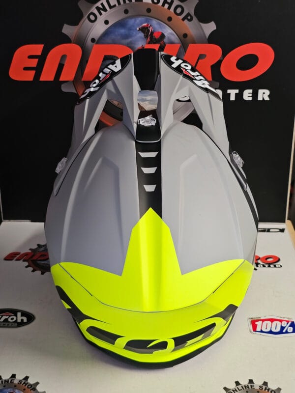 CAPACETE AIROH WRAAAP RELOADED YLWFLU/GRY/BLK - Image 7