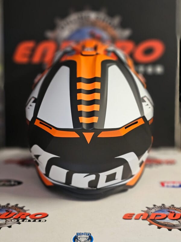 CAPACETE AIROH WRAAAP FEEL ORG/BLK/WHT - Image 6