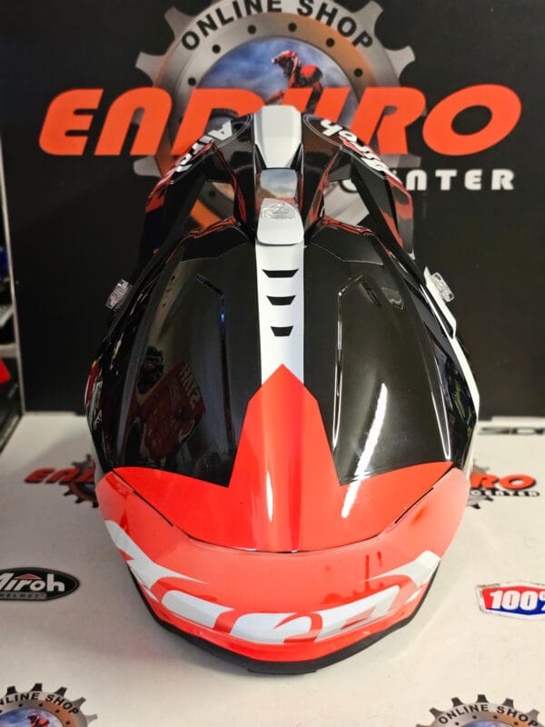 CAPACETE AIROH WRAAAP RELOADED REDFLU/BLK/WHT - Image 7