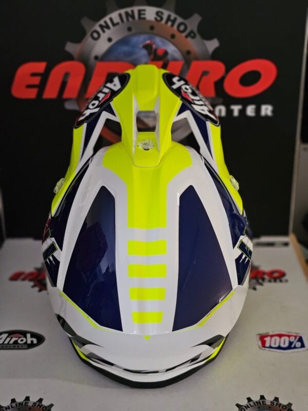 CAPACETE AIROH WRAAAP FEEL YLWFLU/BLU/WHT - Image 7