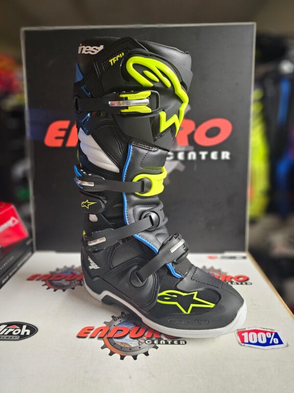BOTAS ALPINESTARS TECH 7 BLK/BLU/YLWFLU - Image 3