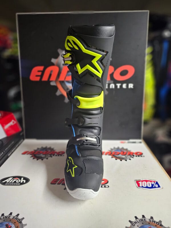 BOTAS ALPINESTARS TECH 7 BLK/BLU/YLWFLU - Image 8