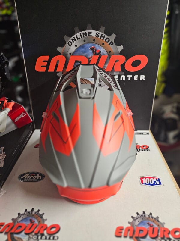 CAPACETE AIROH TWIST 3 DIZZY ORGLFLU/GRY - Image 8