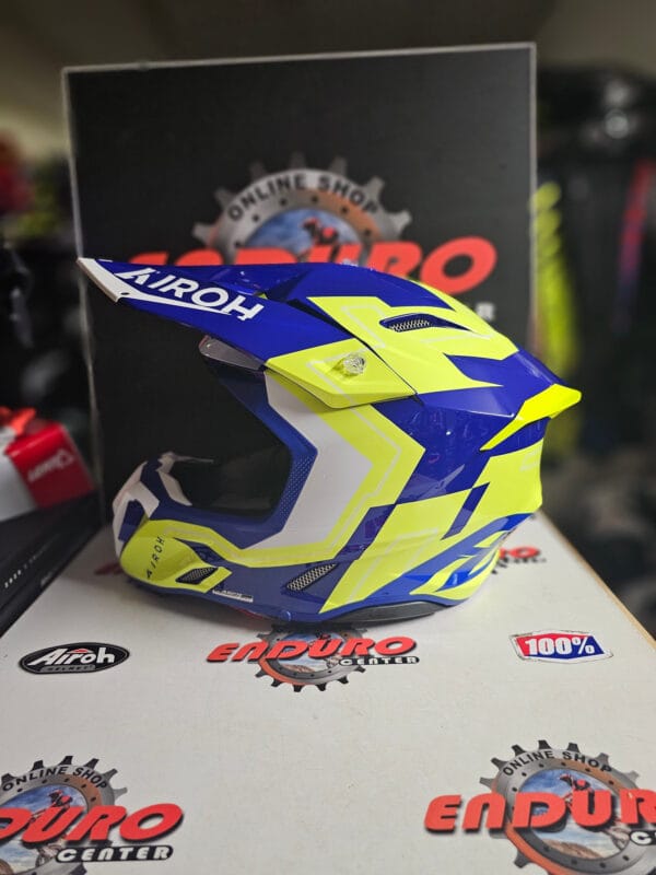 CAPACETE AIROH TWIST 3 DIZZY BLU/YLWFLU - Image 5