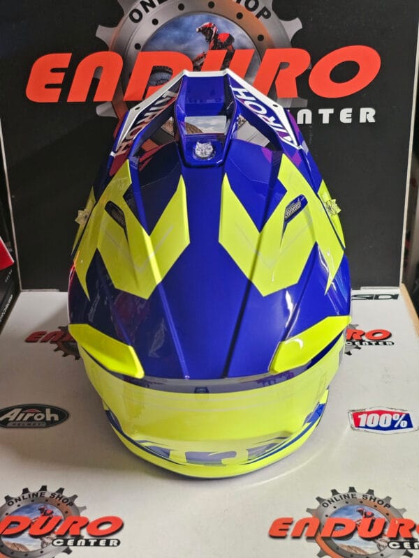 CAPACETE AIROH TWIST 3 DIZZY BLU/YLWFLU - Image 8