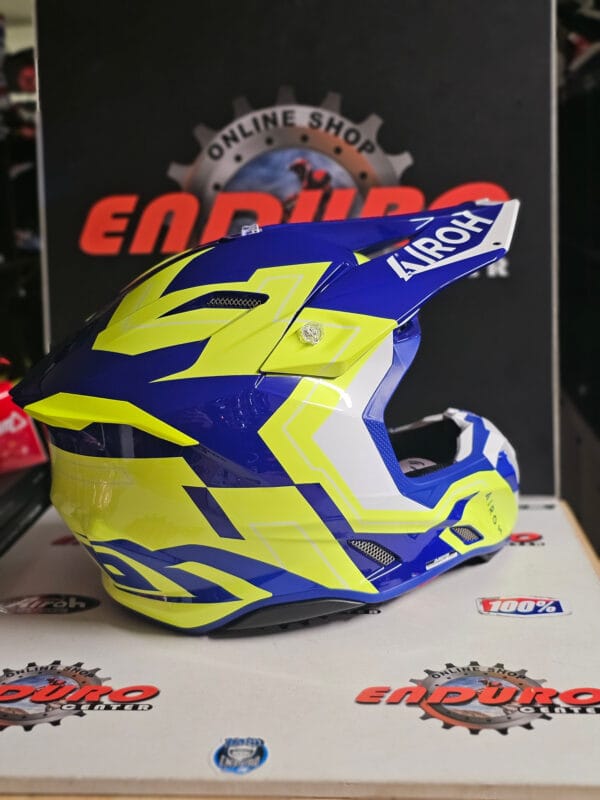 CAPACETE AIROH TWIST 3 DIZZY BLU/YLWFLU - Image 4